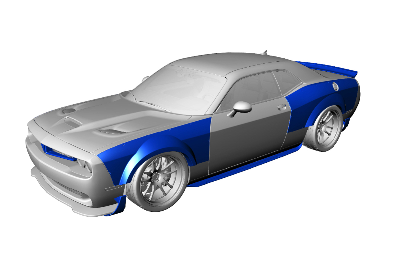 EDGE CUSTOMS Dodge Challenger R